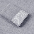 Combed Cotton Jacquard Towel - Grey