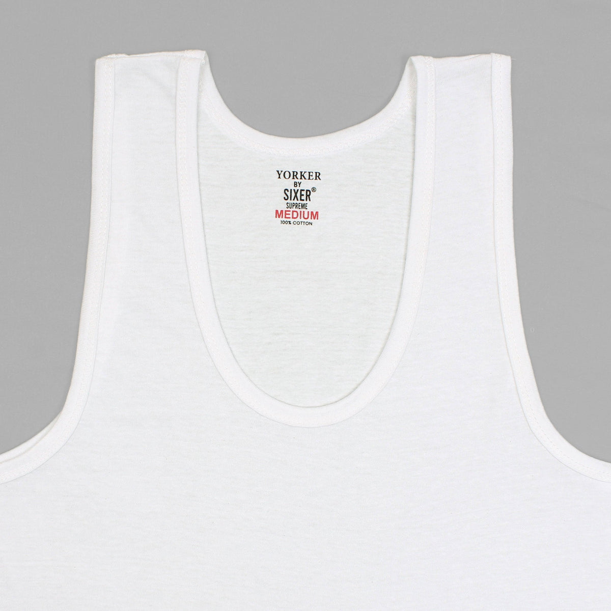 Yorker Men's Vest Sleeve Less 100% Cotton
