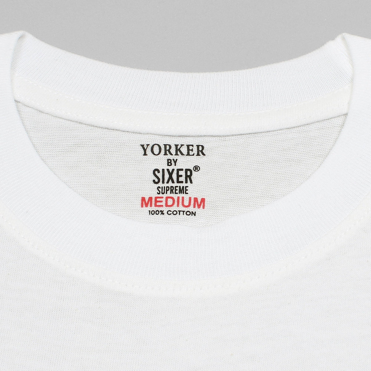 Yorker Men’s Crew Neck Undershirt 100% Cotton