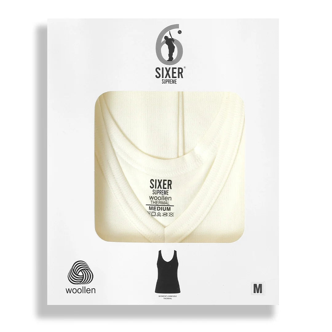 Women Camisole Thermal - Off White