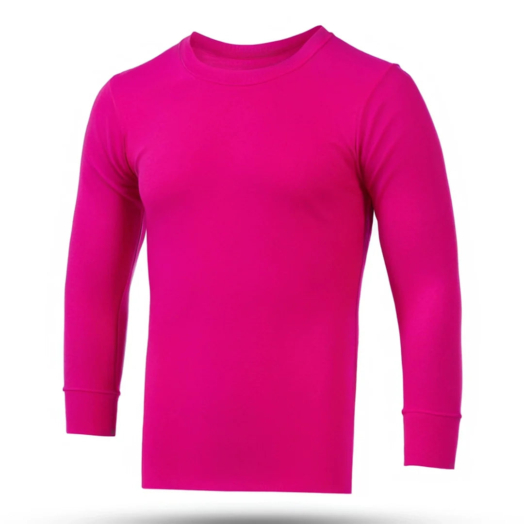 Kids Round Neck - Pink
