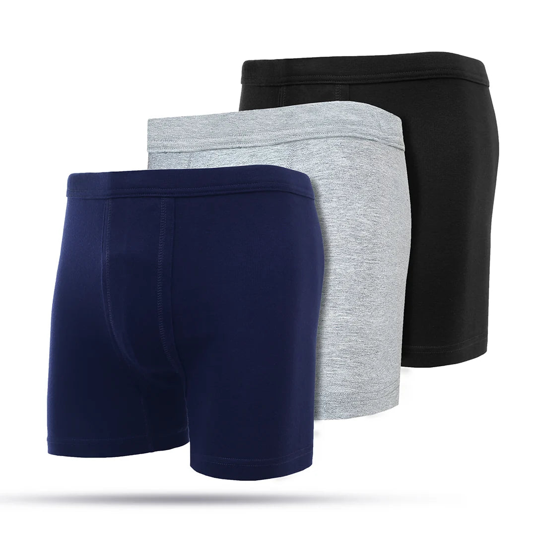 Sixer Supreme Men's Boxer Briefs - Pack of 3