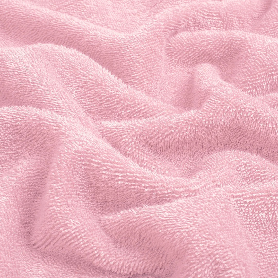 Combed Cotton Pink Towel Pack Of 2 & 4