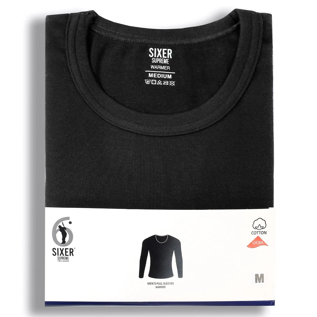 Men's Long Sleeves Warmer BLACK