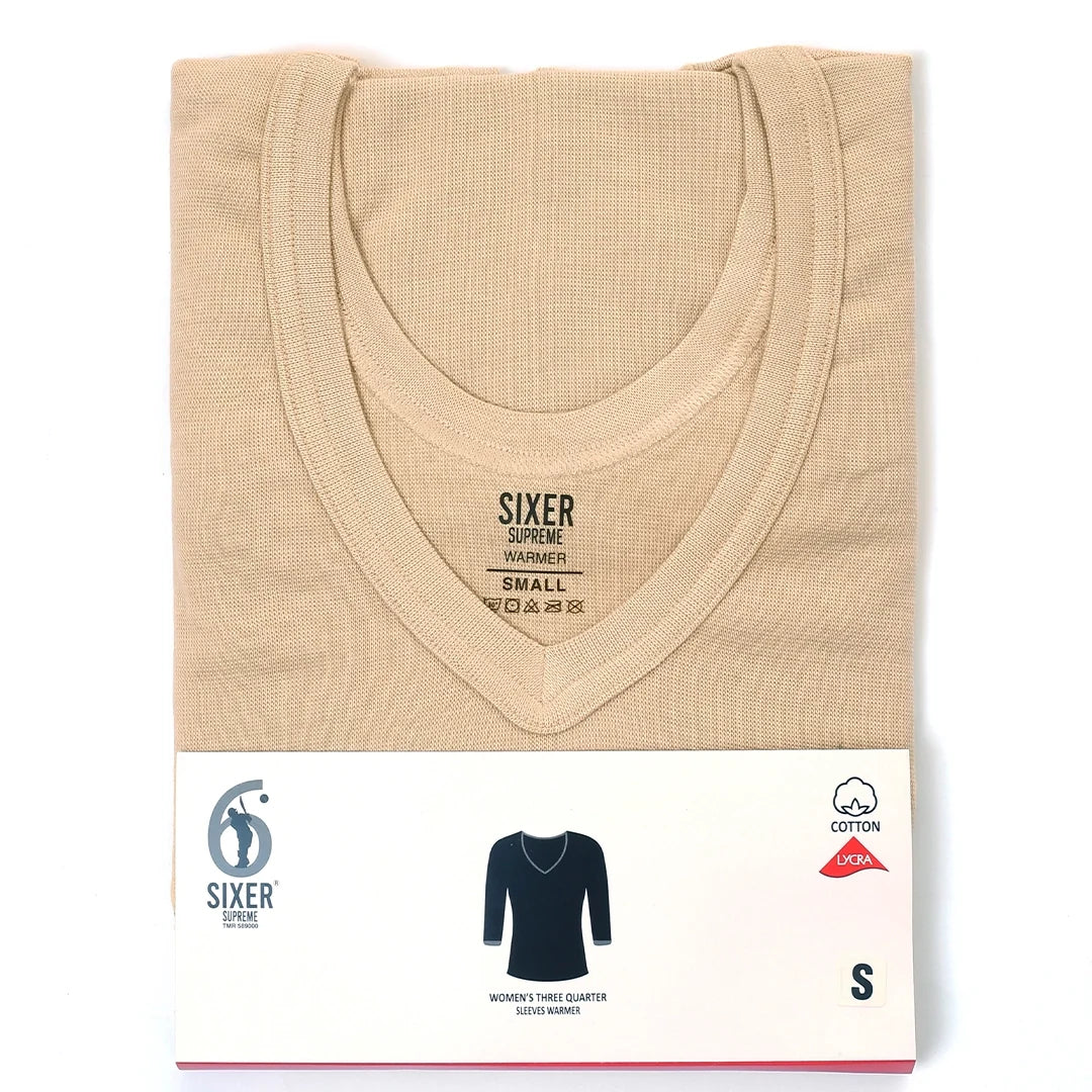 Women's 3/4 Sleeves Warmer-Skin