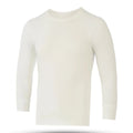 Kids Round Neck - White