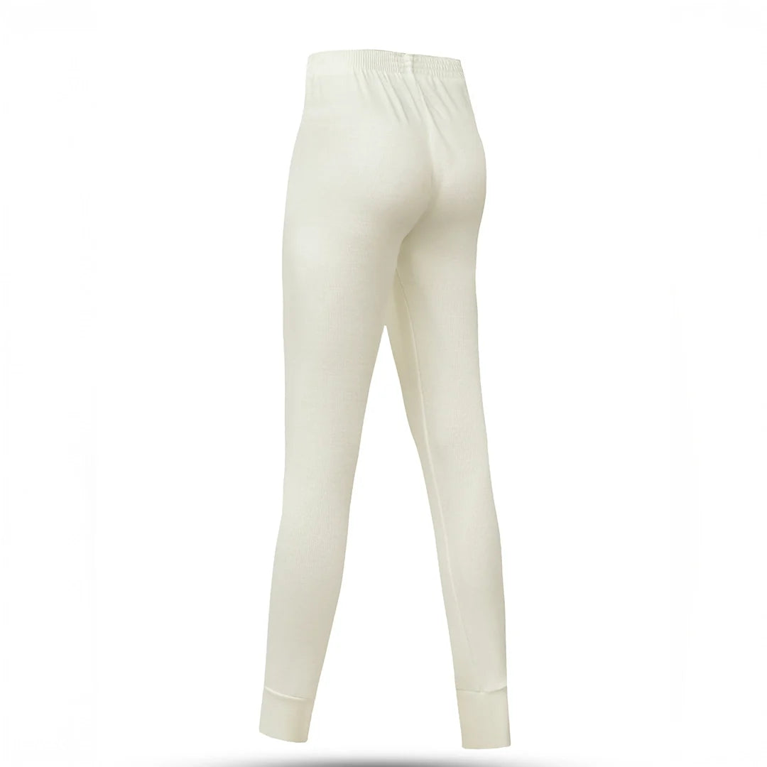 Men's Full Drawer Woollen Thermal - Off White
