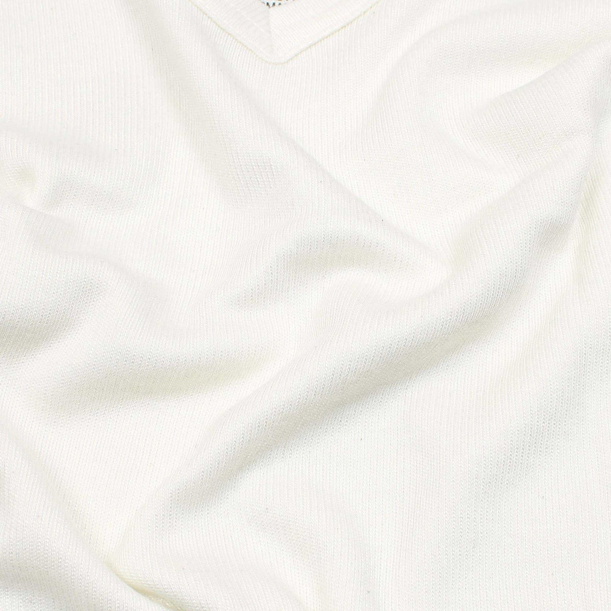 Women 3/4 Sleeves Woollen Thermal 2 Pc Set - Off White