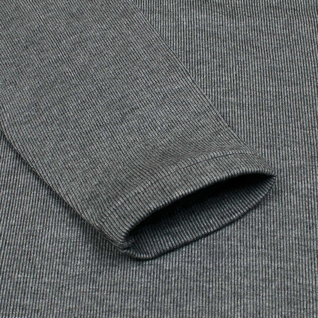 Women 3/4 Sleeves Woollen Thermal 2 Pc Set - Grey