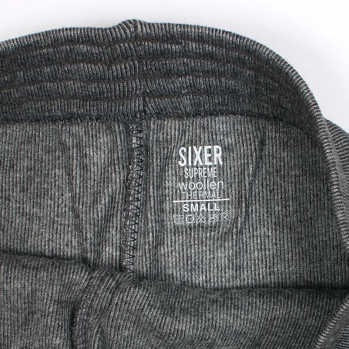 Women 3/4 Sleeves Woollen Thermal 2 Pc Set - Grey