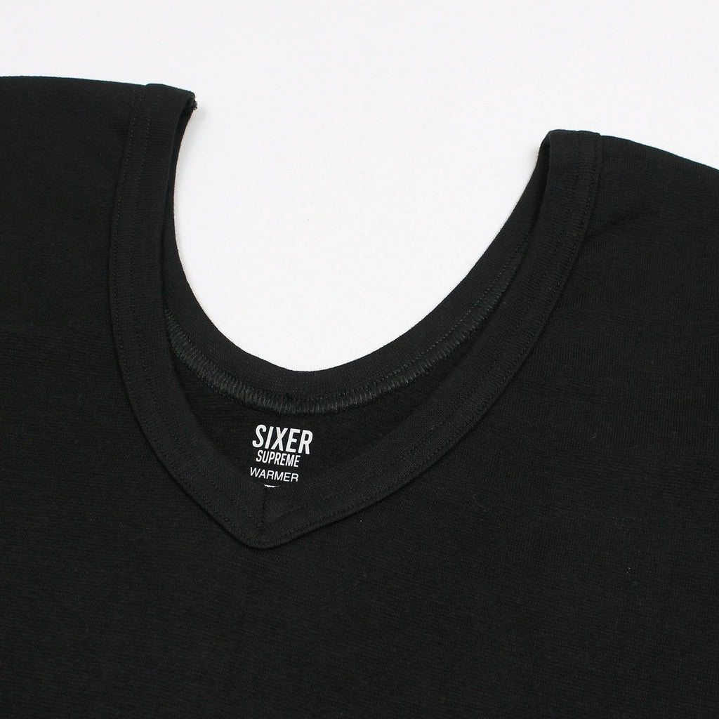 Women 3/4 Sleeves Warmer 2 Pc Set-Black