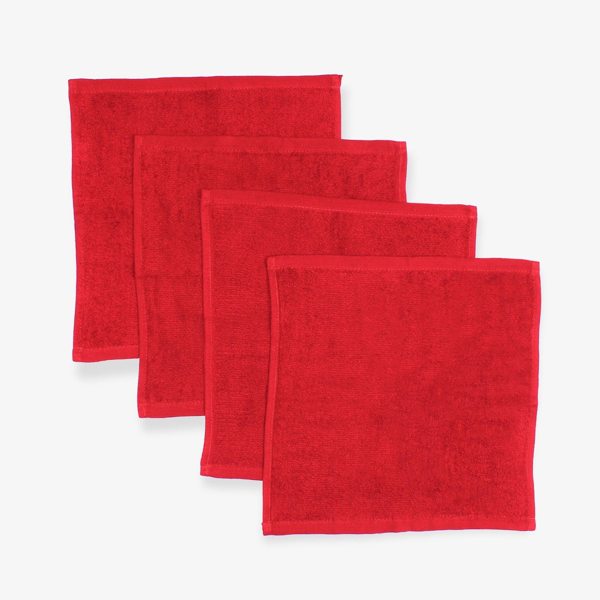 Ultra-Soft Face Towel - 4 Pc Set