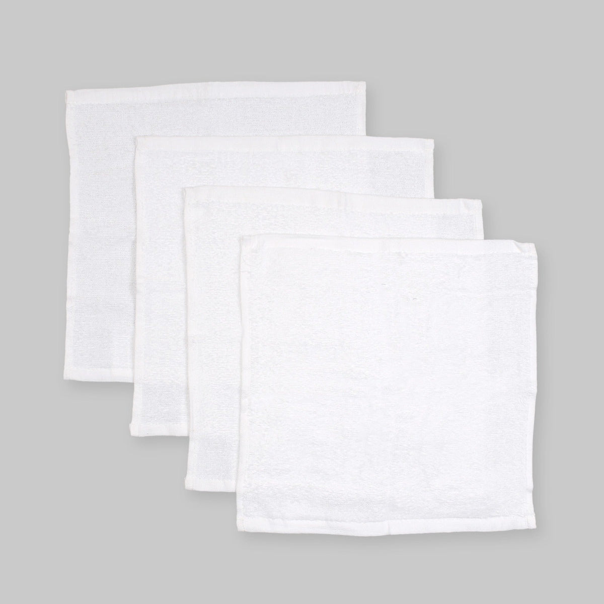 Ultra-Soft Face Towel - 4 Pc Set