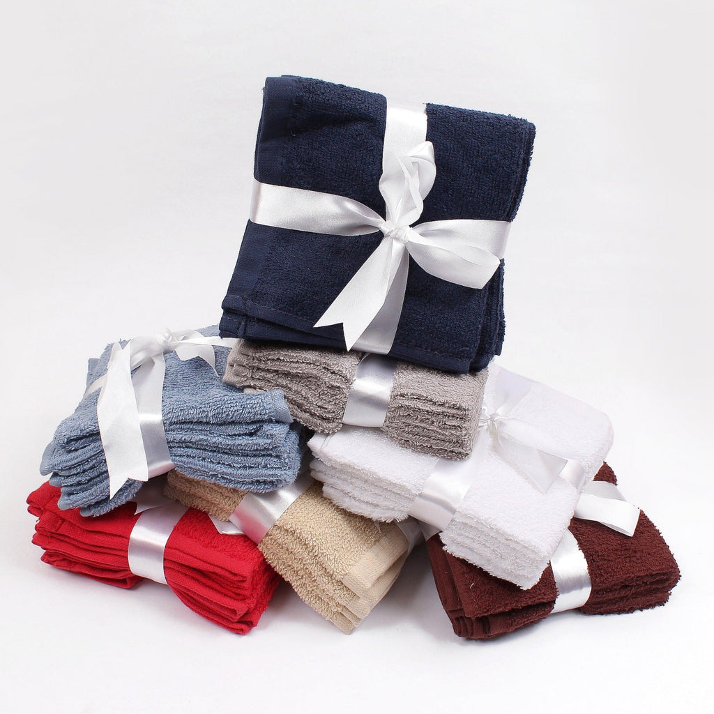 Ultra-Soft Face Towel - 4 Pc Set
