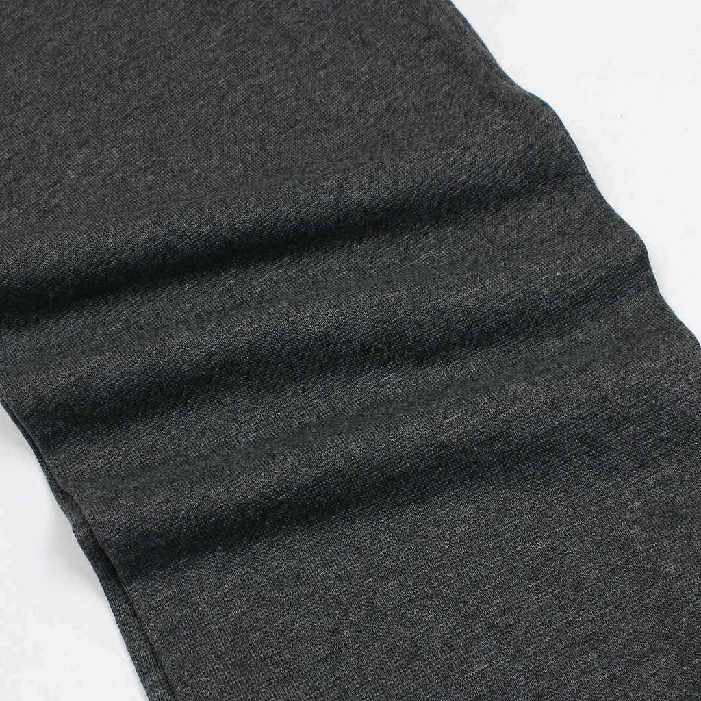 Men's Long Sleeves Warmer 2 Pc Set-Dark Grey