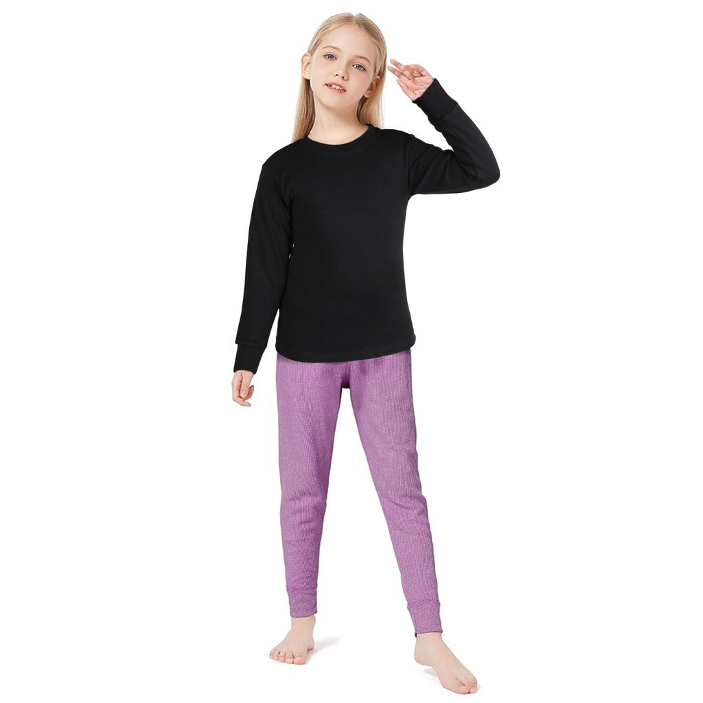 Kids Round Neck - Black