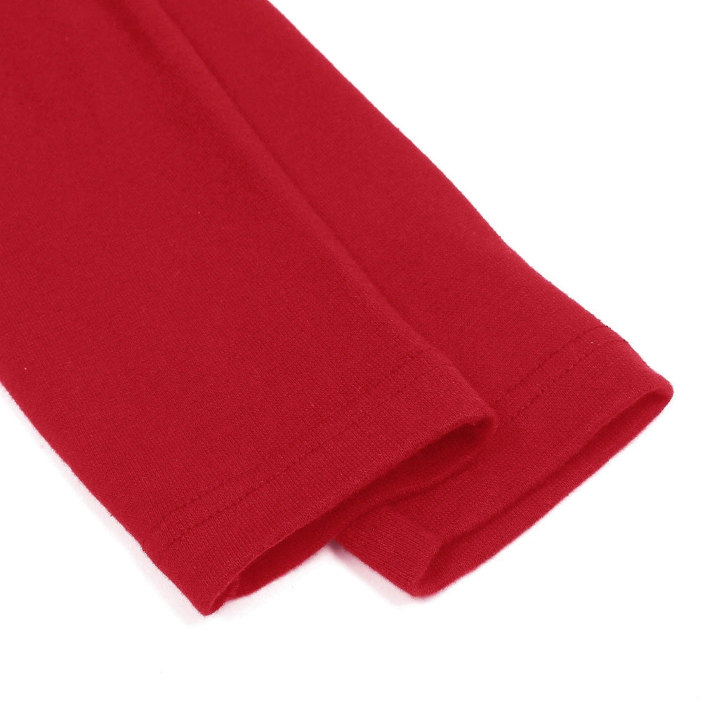Kids Unisex Warmer 2 Pc Set - Red