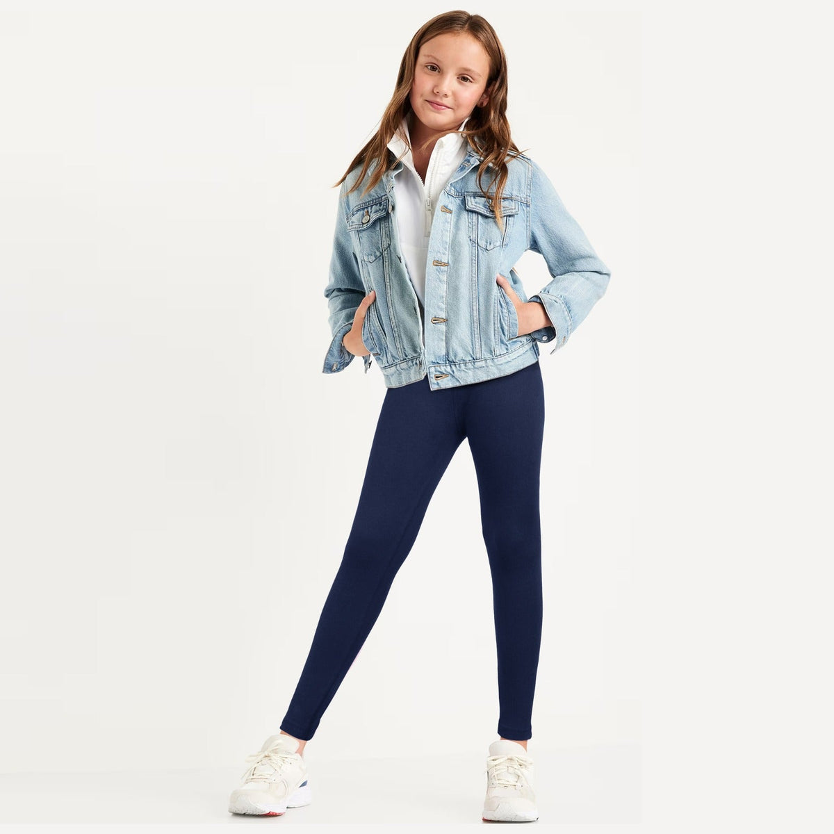 Kids Tights - Navy Blue