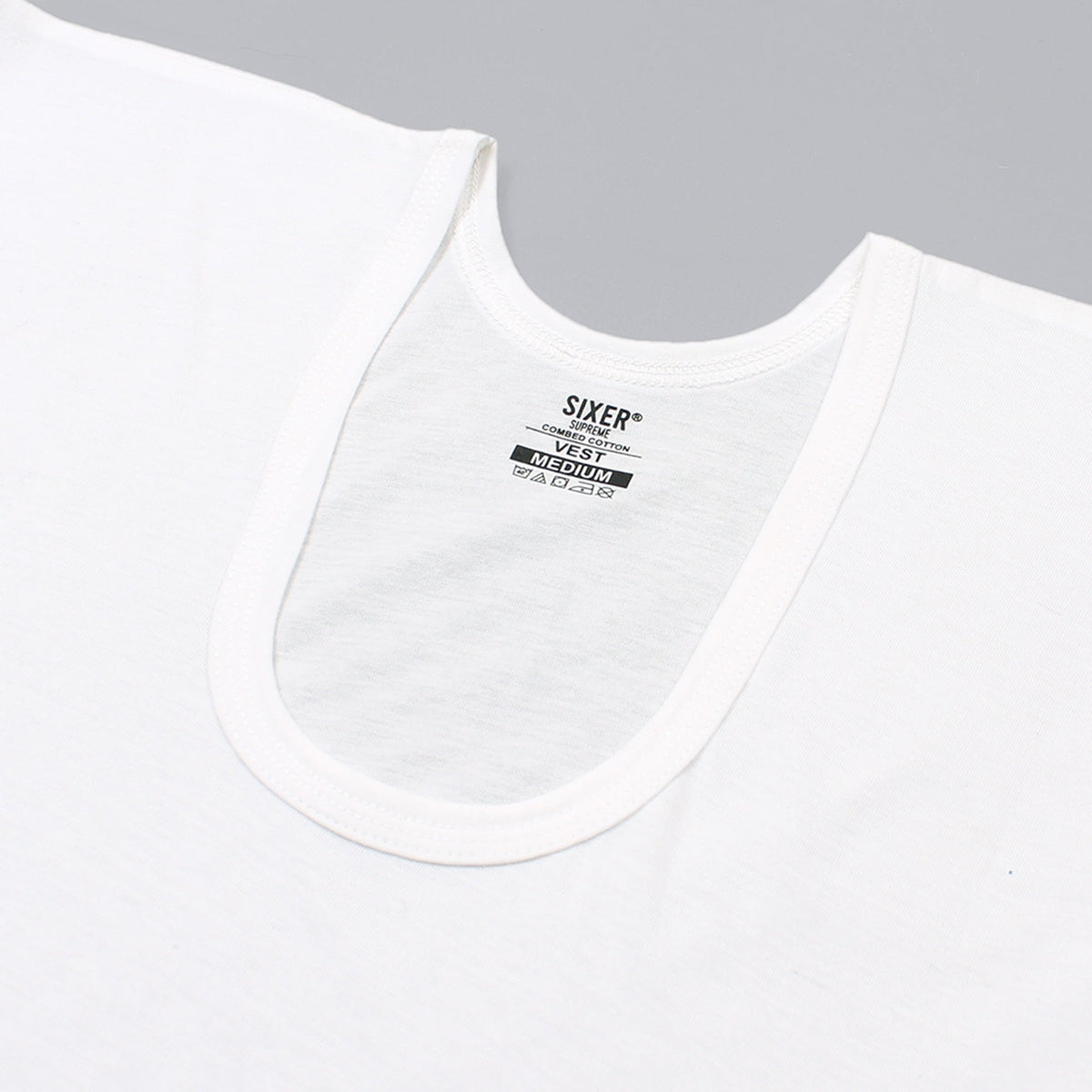 Men's Vest Half Sleeves Premium Combed Cotton - Pack of 3