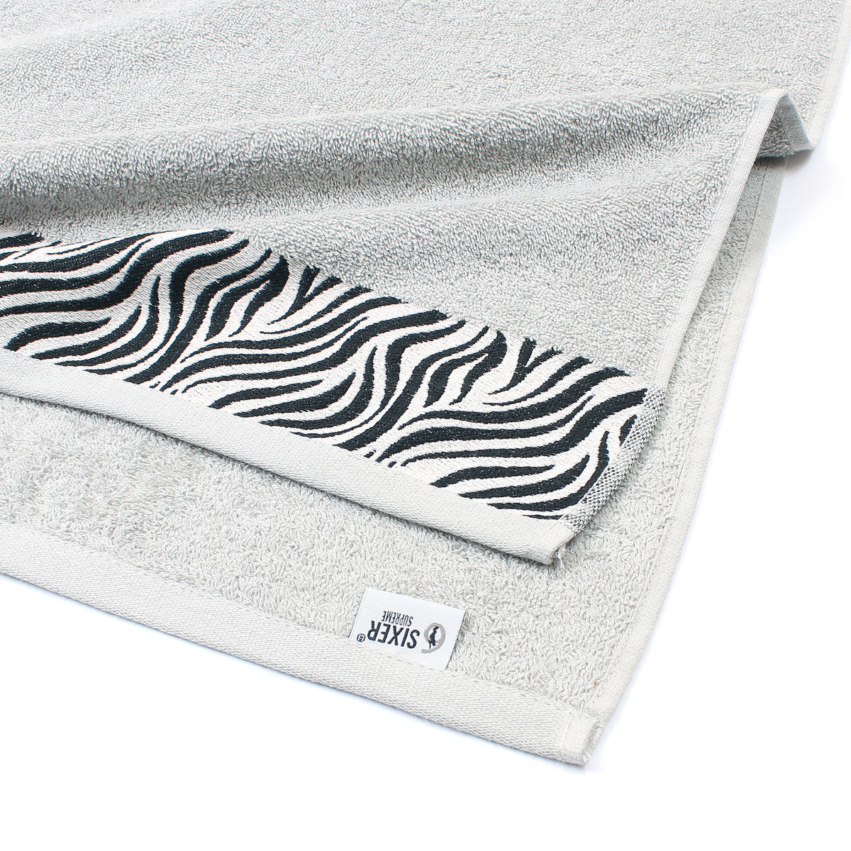 Zebra Luxe - Combed Cotton Premium Towel