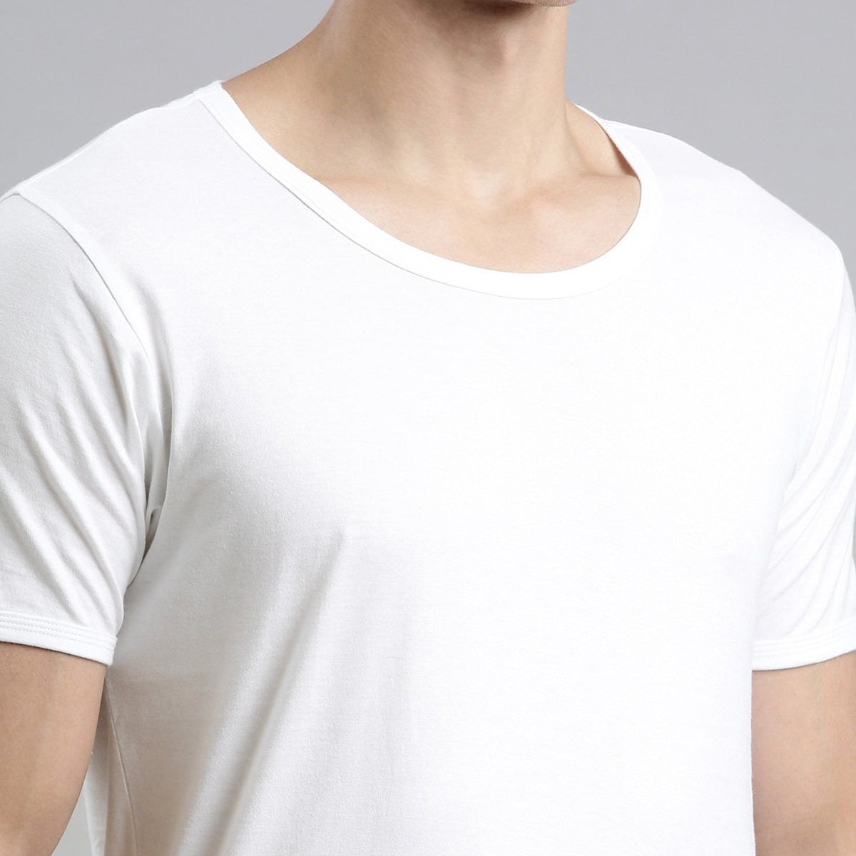 Men's Vest Half Sleeves Premium Combed Cotton - Pack of 3